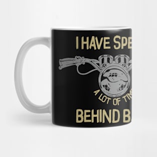 I HAVE SPENT A LOT OF TIME BEHIND BARS - RIDER US Mug